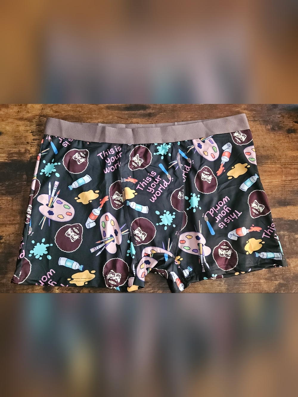 Men's Bob Ross Boxer Briefs